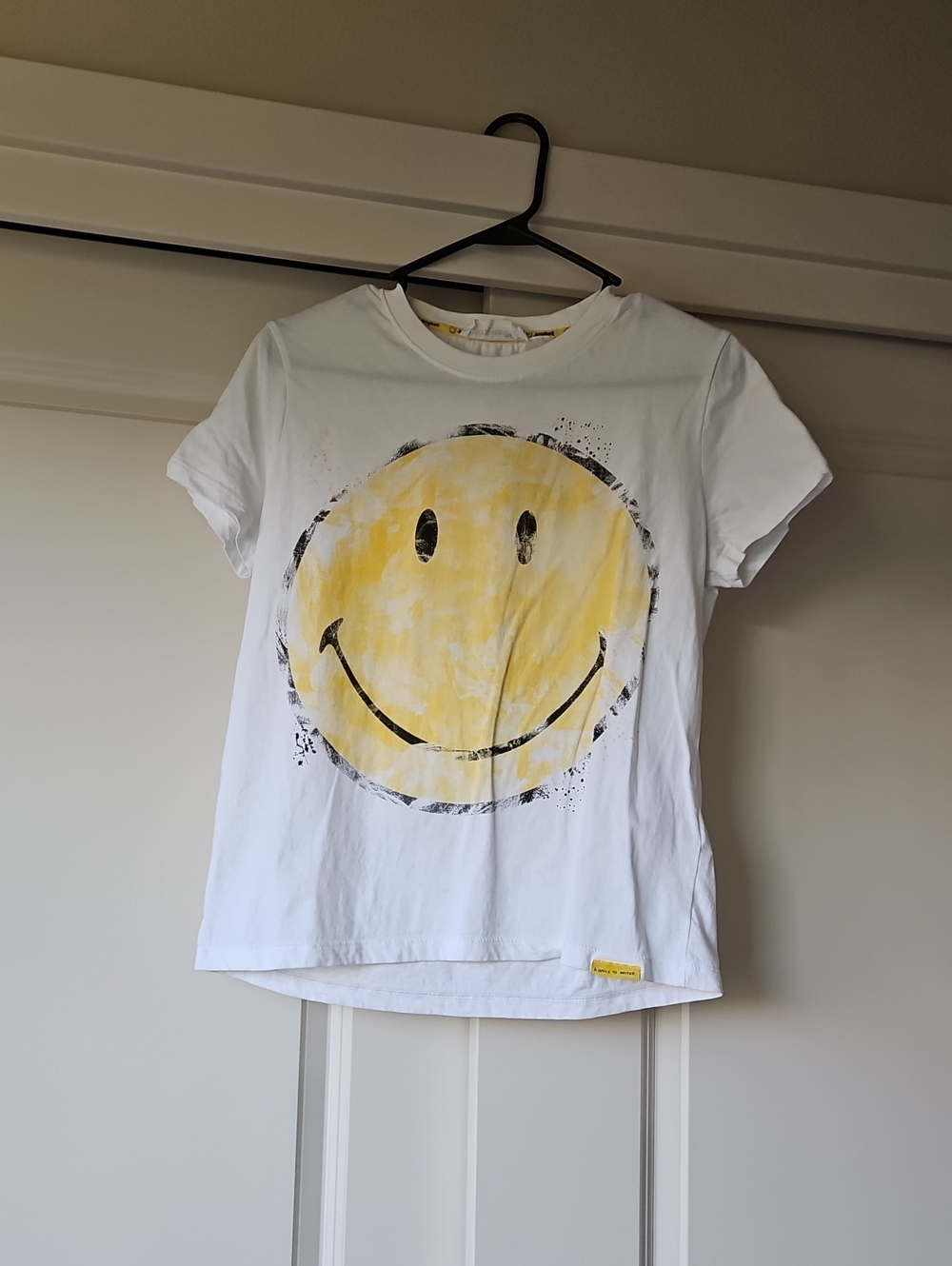 Desigual. Smiley T-Shirt With Smiley Grpahic